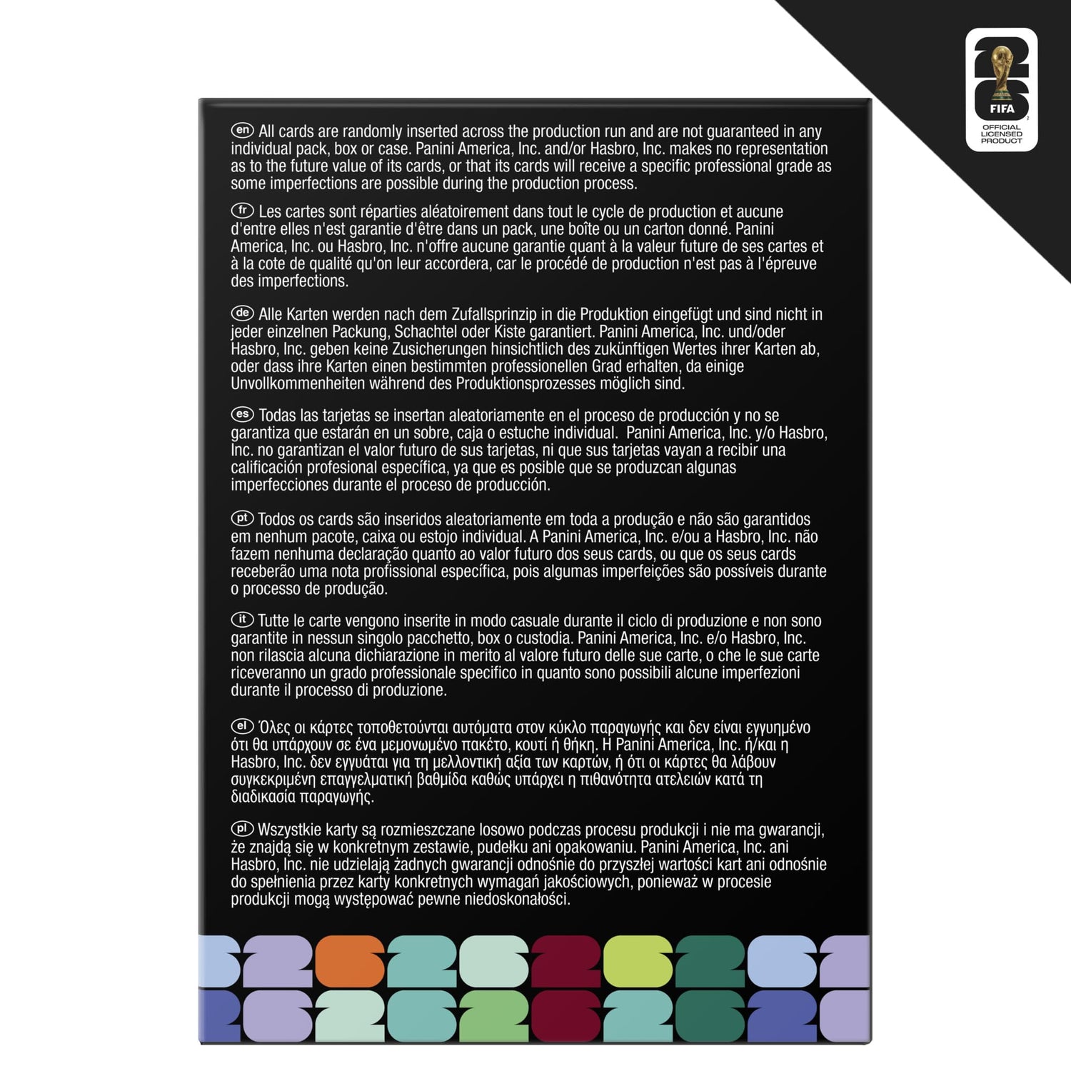 Monopoly Panini Prizm: FIFA World Cup Trading Cards Booster Box | Current Stars and Legends | 2+ Players, Ages 8+ | Gifts for Soccer Fans