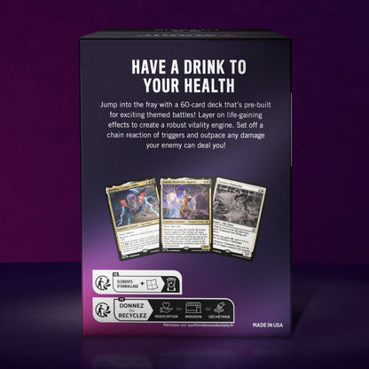 Magic: The Gathering 60-Card Theme Deck - Lifegain (1 Ready-to-Play Deck, 1 Deck Box, 5 Tokens)