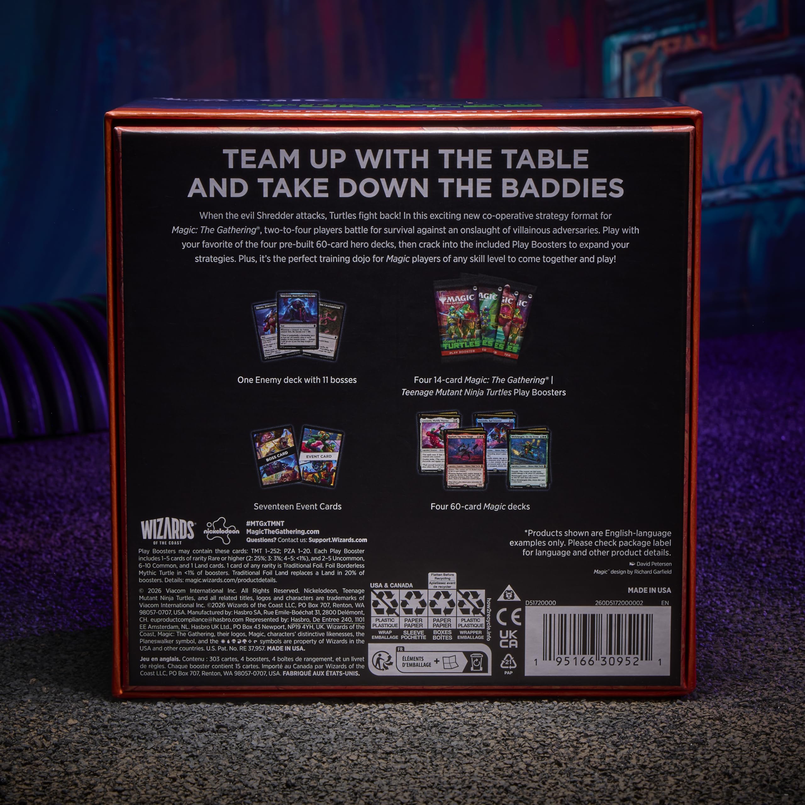 Magic: The Gathering | Teenage Mutant Ninja Turtles - Turtle Team-Up | Collectible Trading Card Game