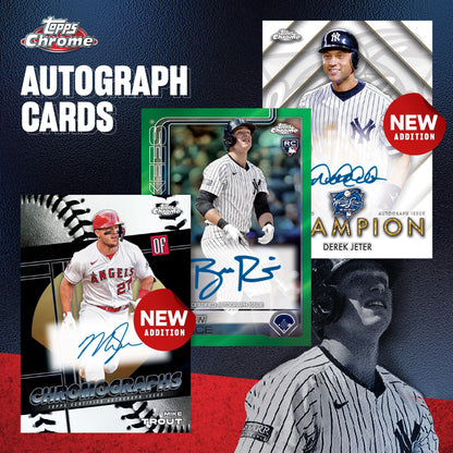 2025 Topps Chrome Baseball - Factory Sealed - Value Box