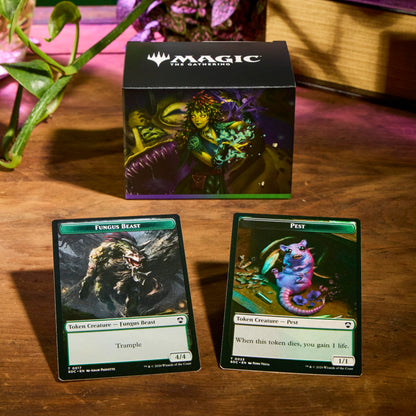 Magic: The Gathering Secrets of Strixhaven Commander Deck - Witherbloom Pestilence (100-Card Deck, Deck Box + Accessories)
